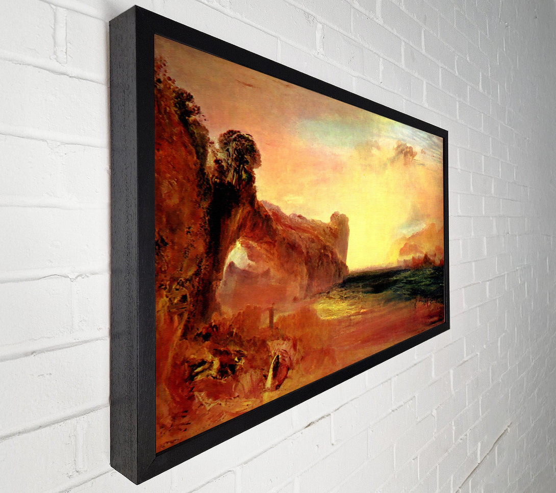  A Canvas Print of Joseph Mallord Turner Rocky Bay With Figures Canvas Wall Art