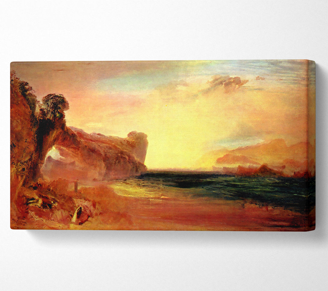  A Canvas Print of Joseph Mallord Turner Rocky Bay With Figures Canvas Wall Art