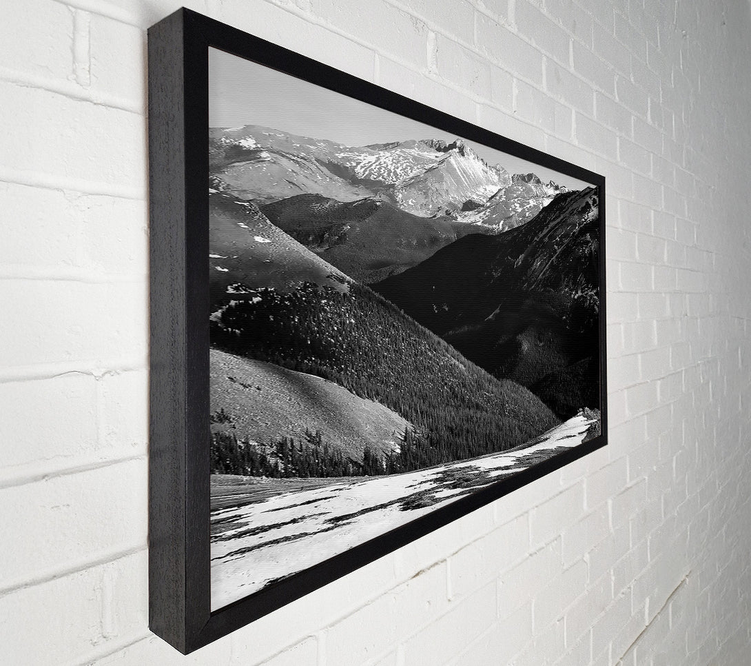  A Canvas Print of Ansel Adams Rocky Mountain National Park Colorado 3 Canvas Art