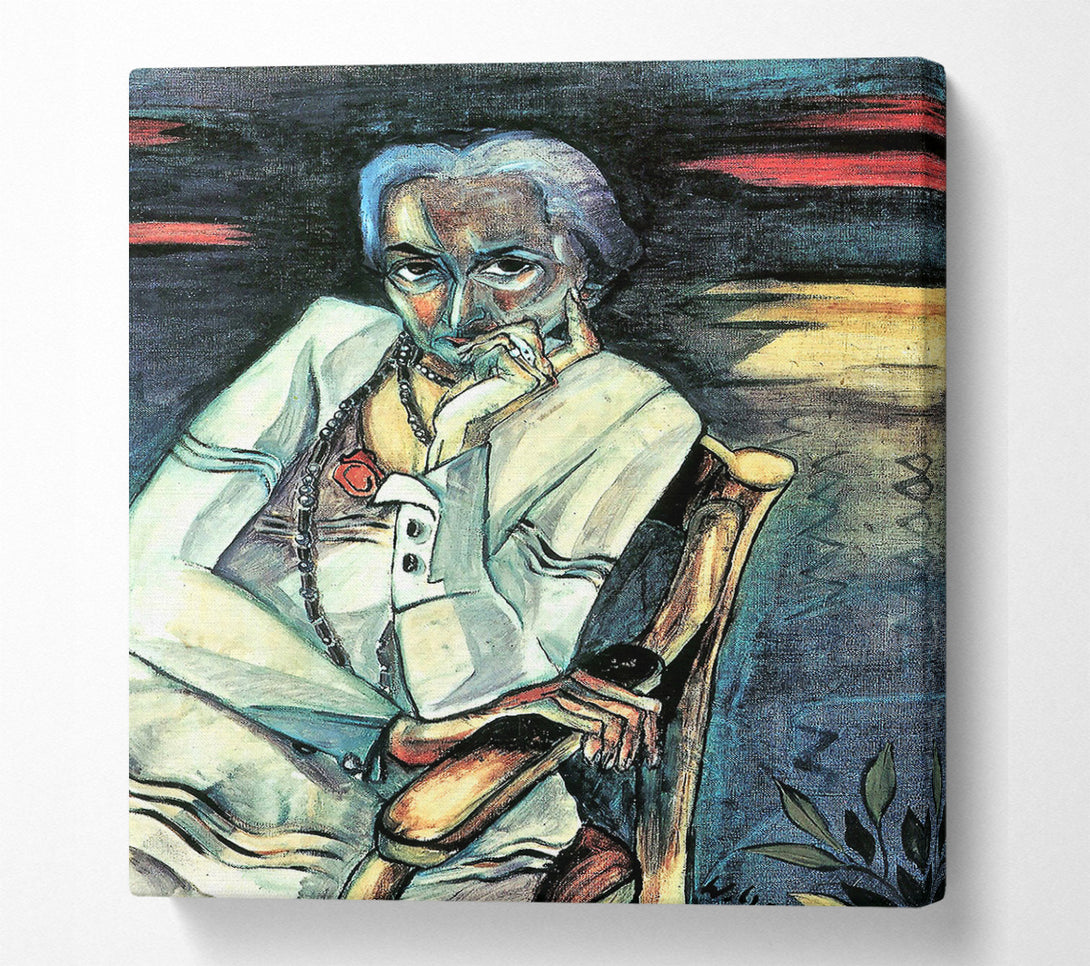 A Canvas Print of Walter Gramatte Rosa Shapiro Canvas Art