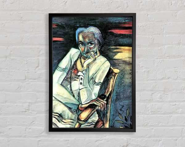Walter Gramatte Rosa Shapiro Framed Print