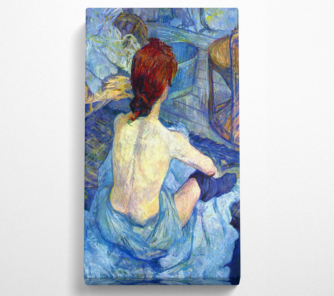  A Canvas Print of Toulouse Lautrec Rousse The Toilet Canvas Print