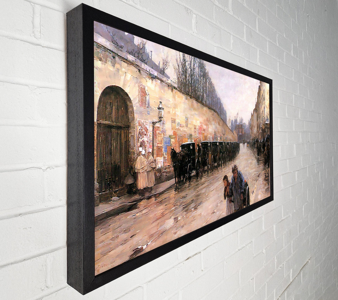  A Canvas Print of Hassam Rue Bonaparte Canvas Art