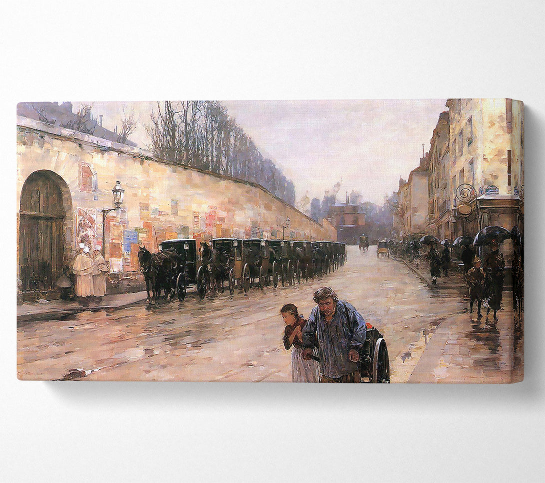 A Canvas Print of Hassam Rue Bonaparte Canvas Art