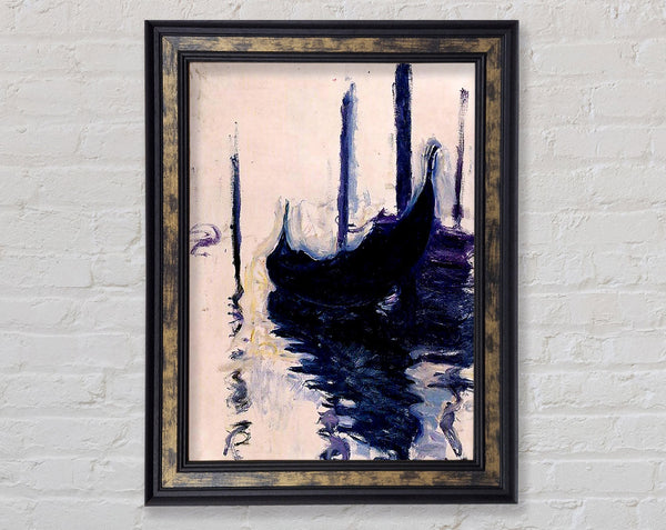 Sailboat On The Thames Framed Print