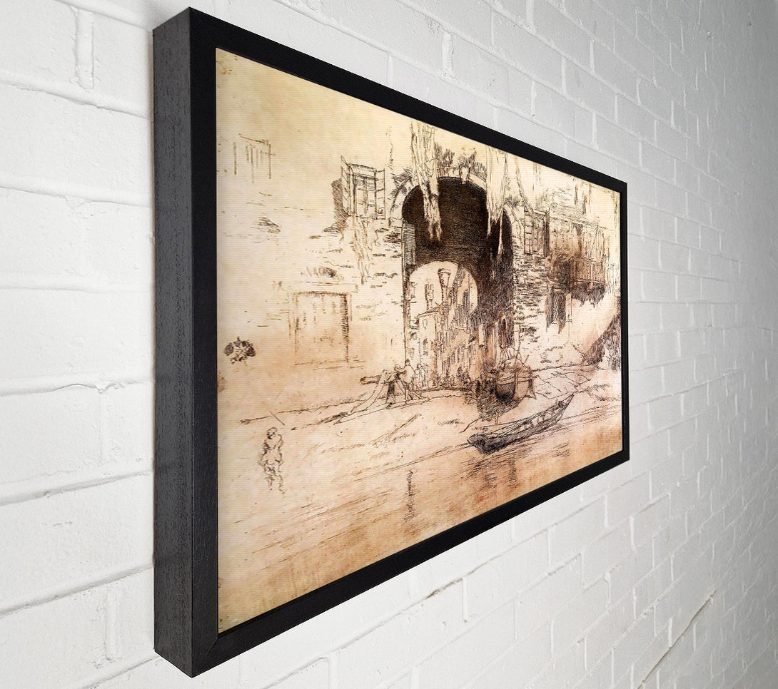  A Canvas Print of Whistler San Biagio Canvas Wall Art