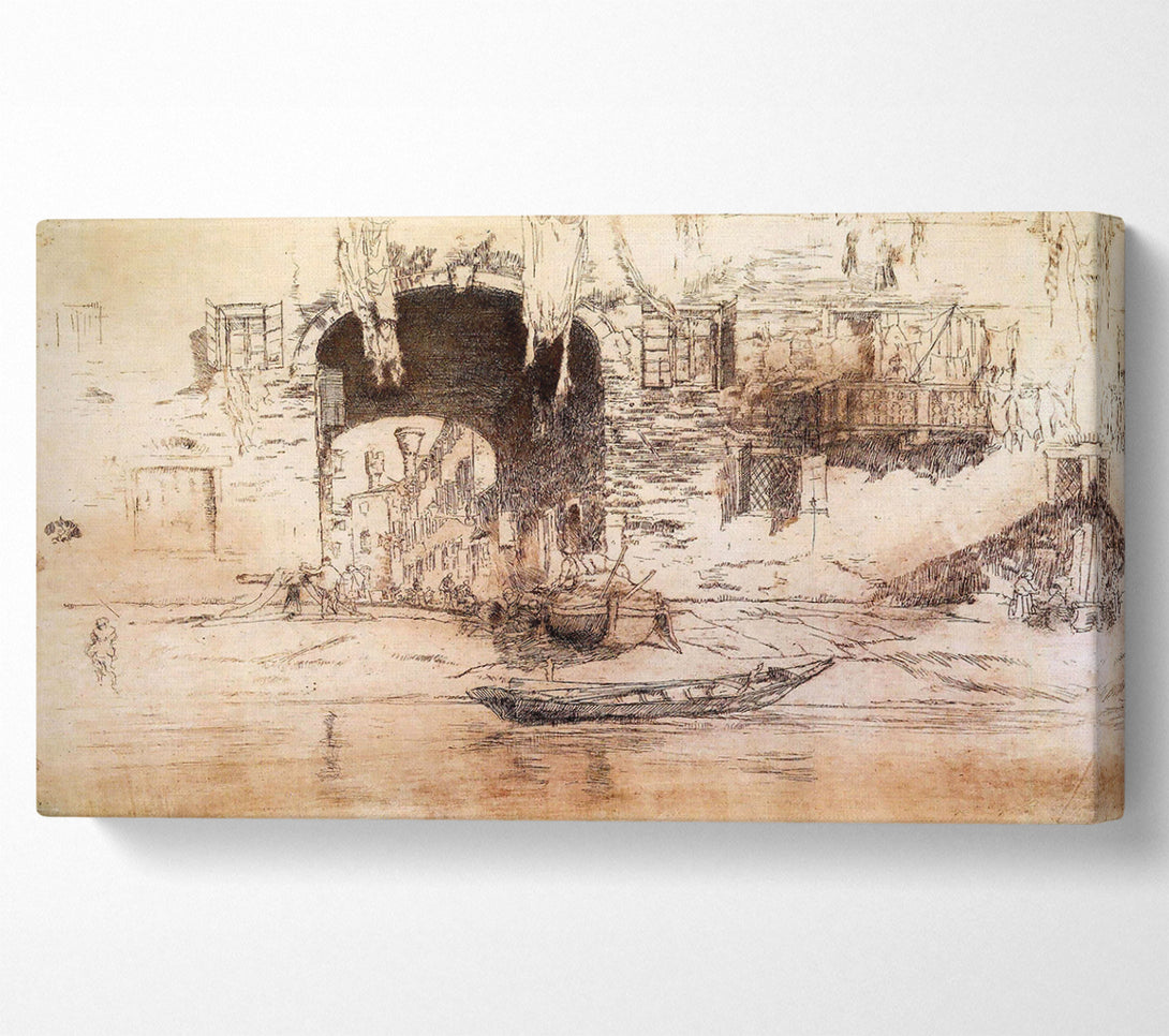  A Canvas Print of Whistler San Biagio Canvas Wall Art