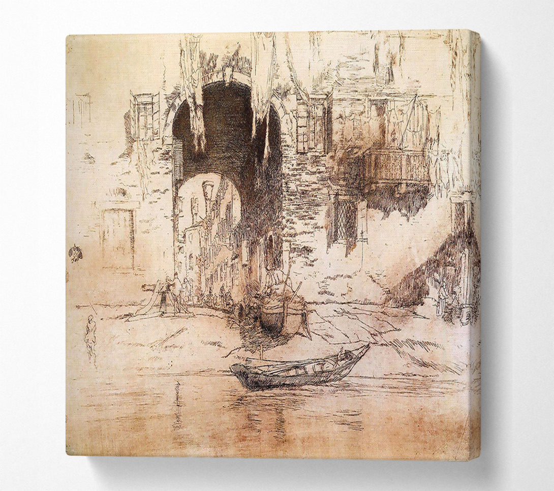  A Canvas Print of Whistler San Biagio Canvas Wall Art