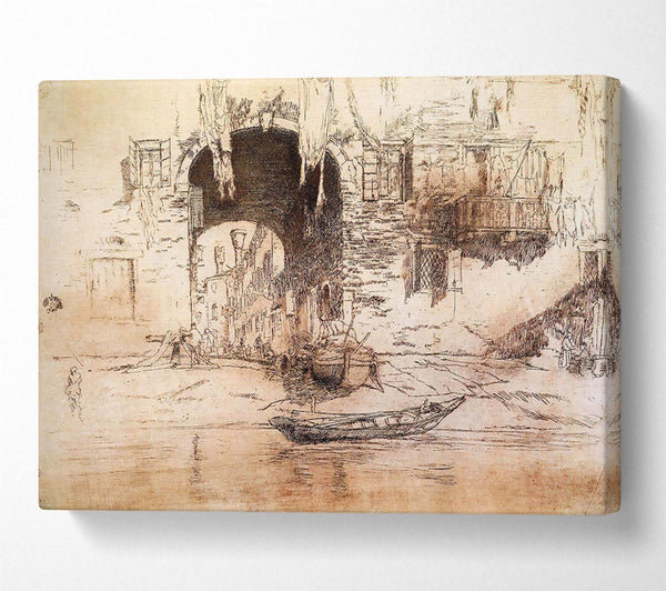  A Canvas Print of Whistler San Biagio Canvas Wall Art