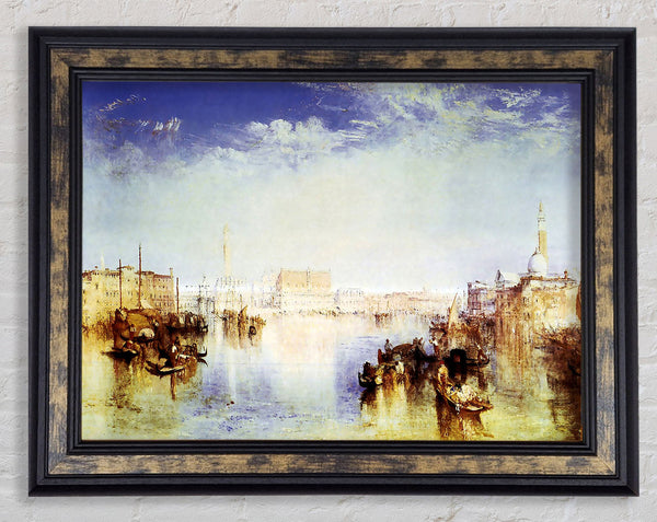 Joseph Mallord Turner San Giorgio Venice Framed Print