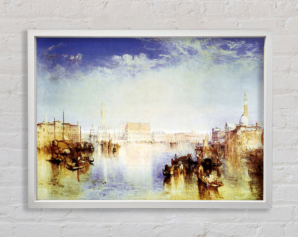 Joseph Mallord Turner San Giorgio Venice Framed Print