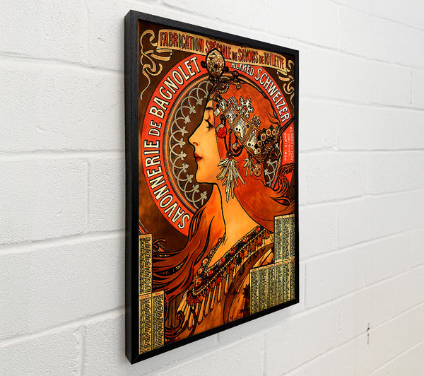 Alphonse Mucha Savonnerie De Bagnolet