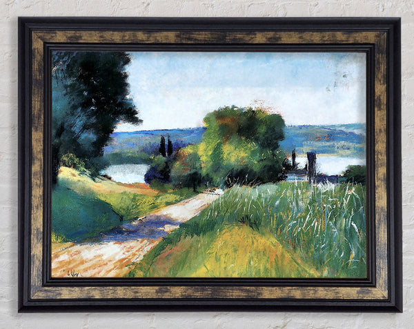 Lesser Ury Sea And Landscape Framed Print
