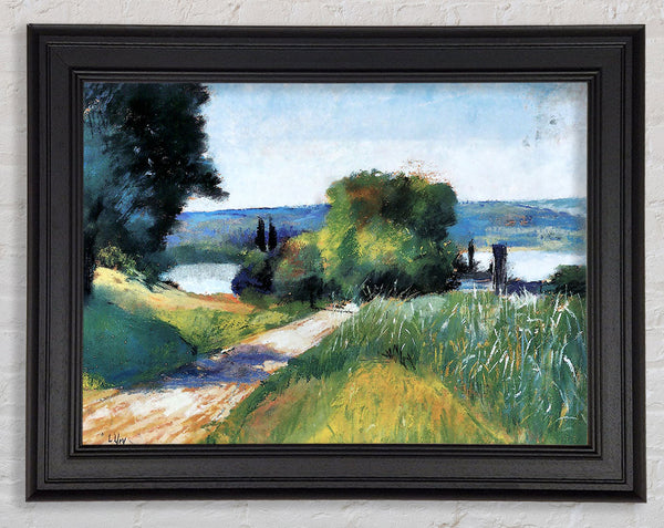 Lesser Ury Sea And Landscape Framed Print