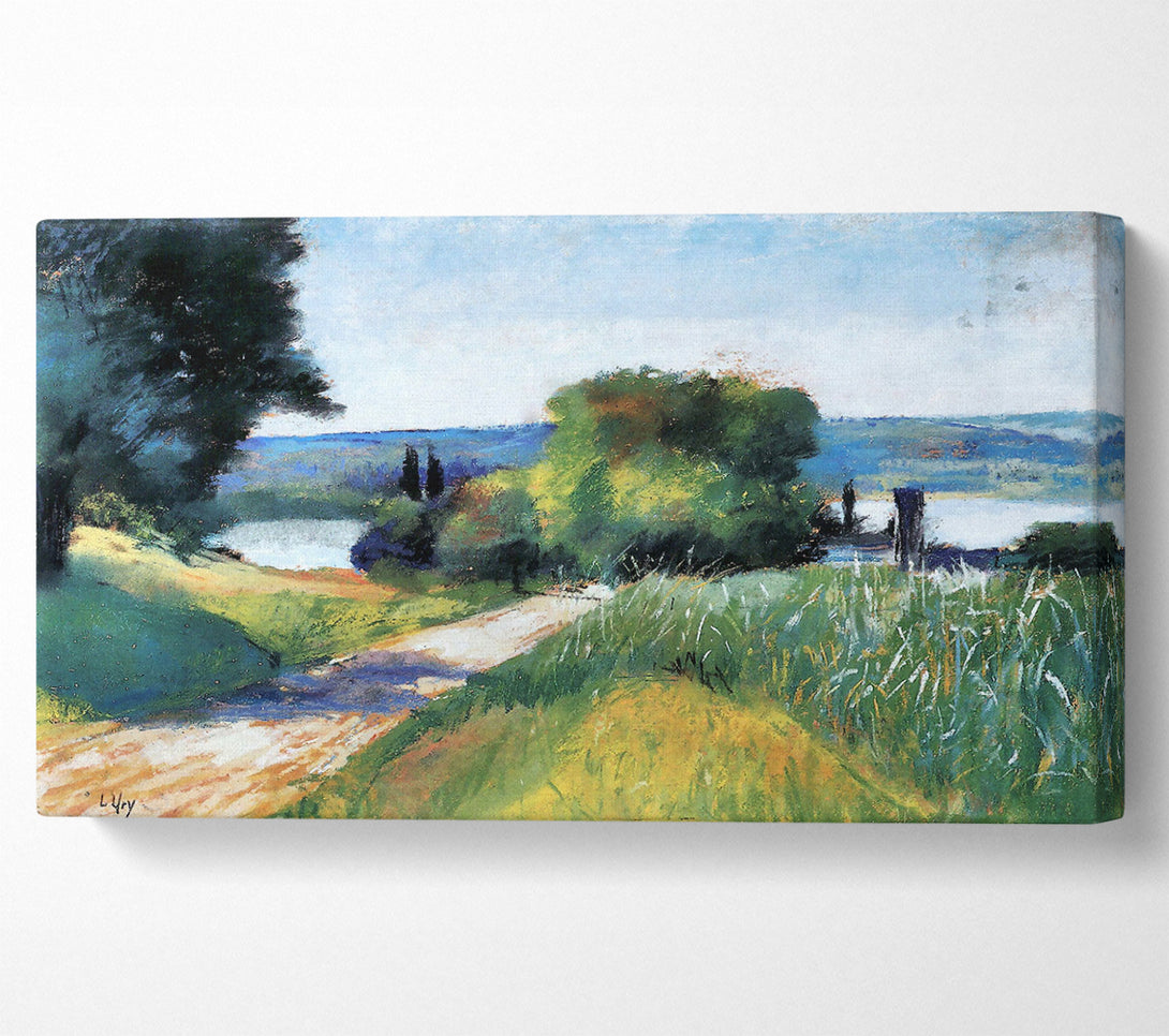  A Canvas Print of Lesser Ury Sea And Landscape Canvas Print