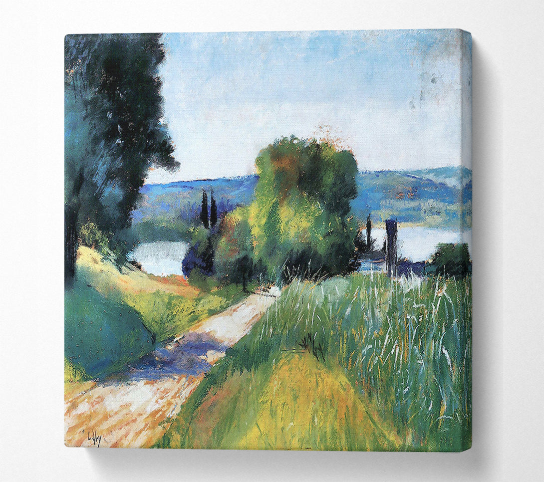  A Canvas Print of Lesser Ury Sea And Landscape Canvas Print