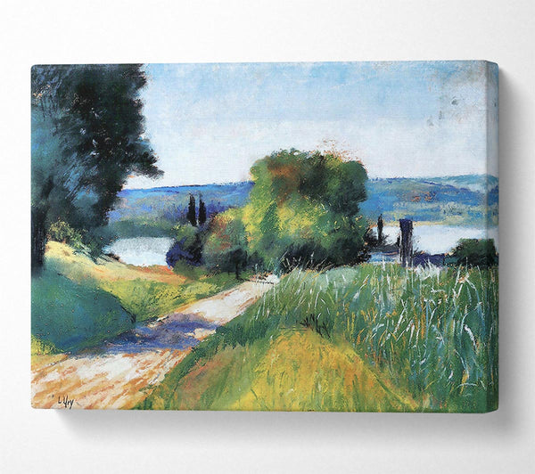  A Canvas Print of Lesser Ury Sea And Landscape Canvas Print