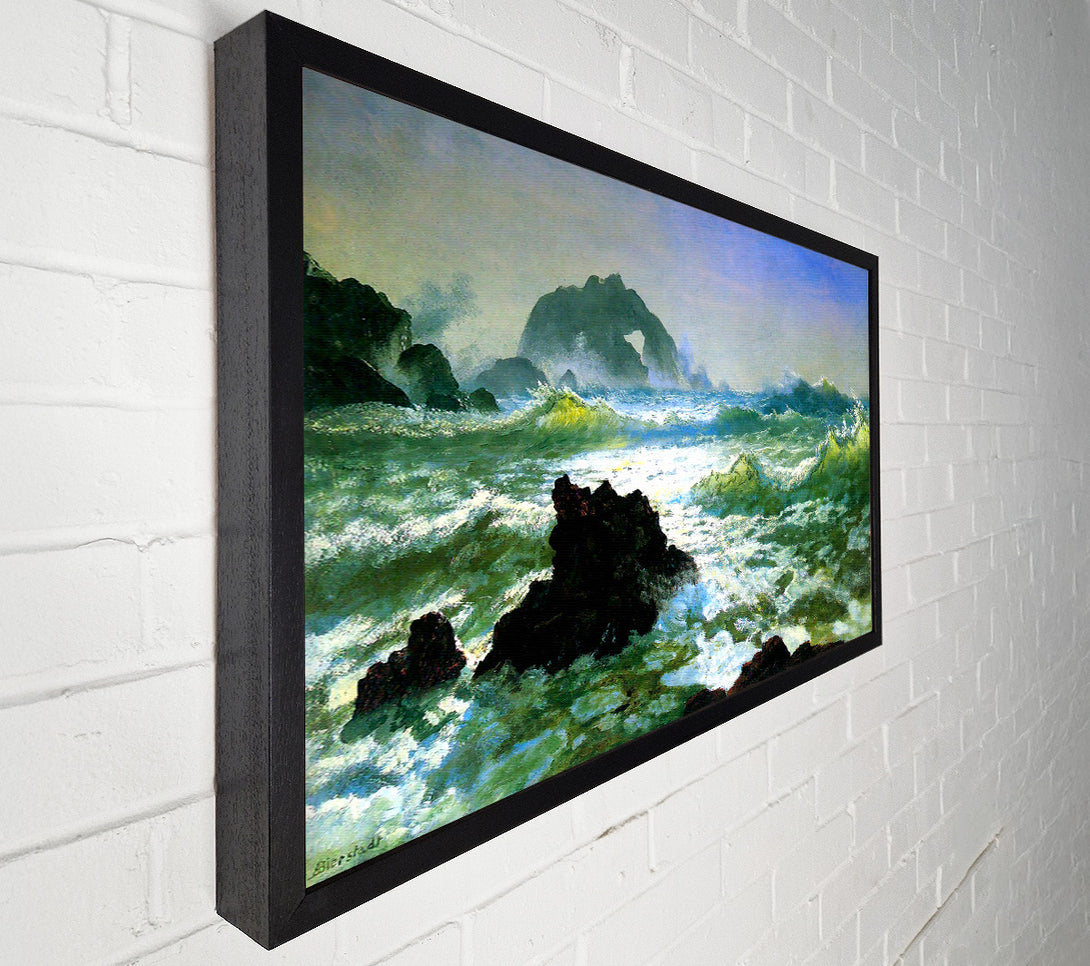  A Canvas Print of Bierstadt Seal Rock 2 Canvas Art