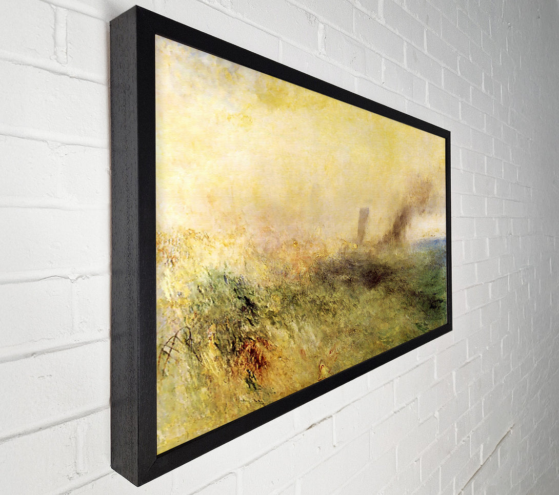 A Canvas Print of Joseph Mallord Turner Seascape Folkestone Canvas Print