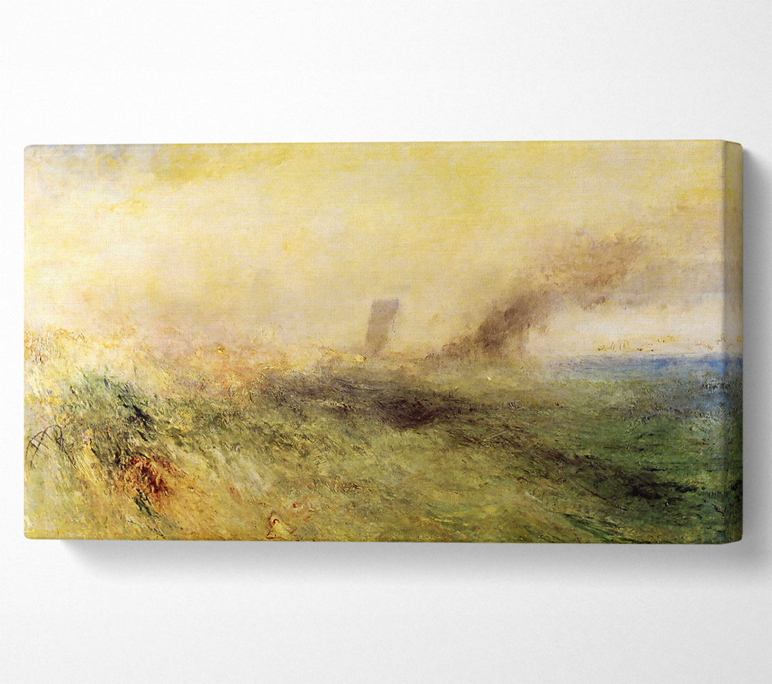  A Canvas Print of Joseph Mallord Turner Seascape Folkestone Canvas Print