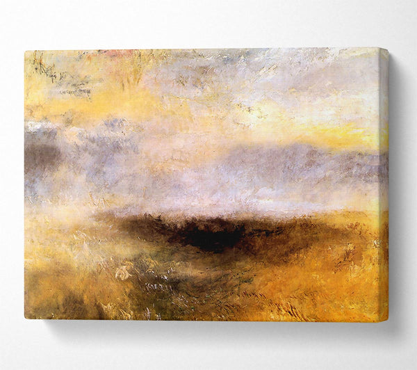  A Canvas Print of Joseph Mallord Turner Seascape With Storm Canvas Art