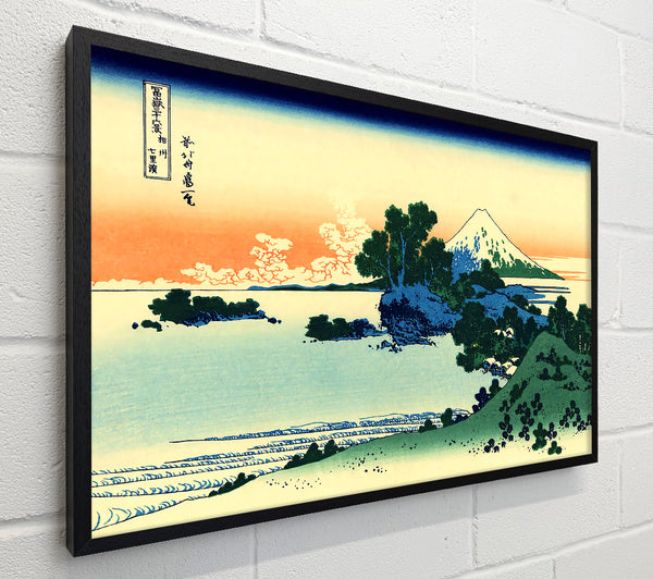 Hokusai Shichiri Beach In Sagami Province