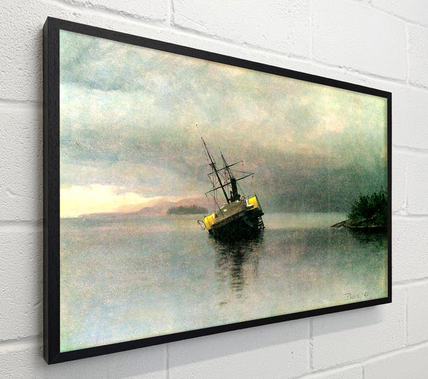 Bierstadt Shipwreck In Loring Bay Alaska