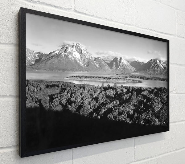 Ansel Adams Signal Hill In Grand Teton Wyoming