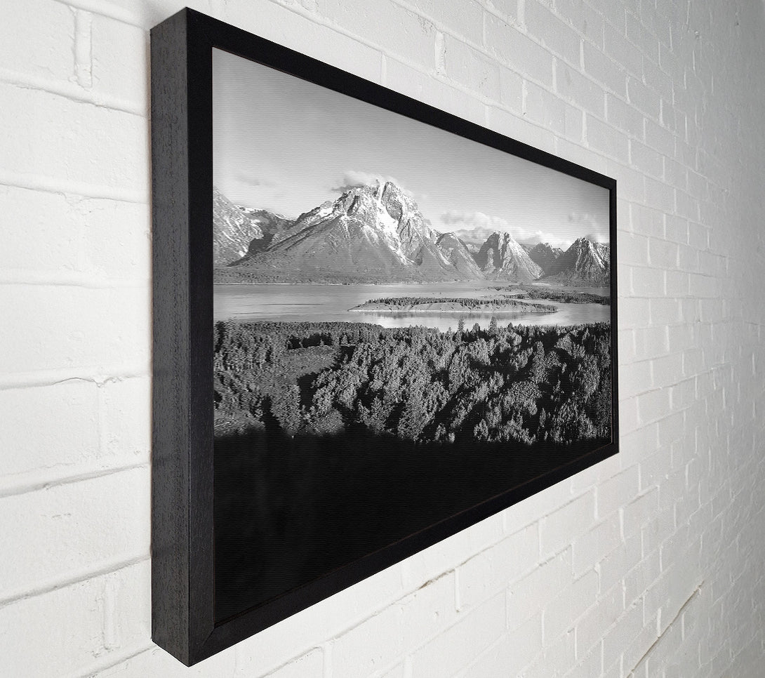  A Canvas Print of Ansel Adams Signal Hill In Grand Teton Wyoming Canvas Art