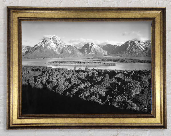 Ansel Adams Signal Hill im Grand Teton, Wyoming