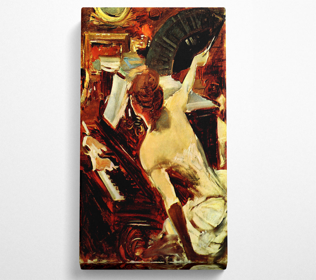 A Canvas Print of Giovanni Boldini Singer Mondana Canvas Wall Art
