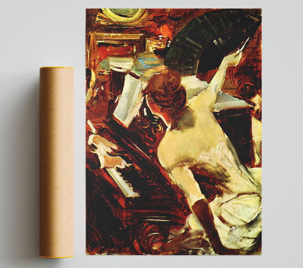 Giovanni Boldini Singer Mondana Poster