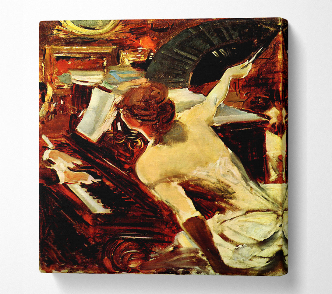 A Canvas Print of Giovanni Boldini Singer Mondana Canvas Wall Art