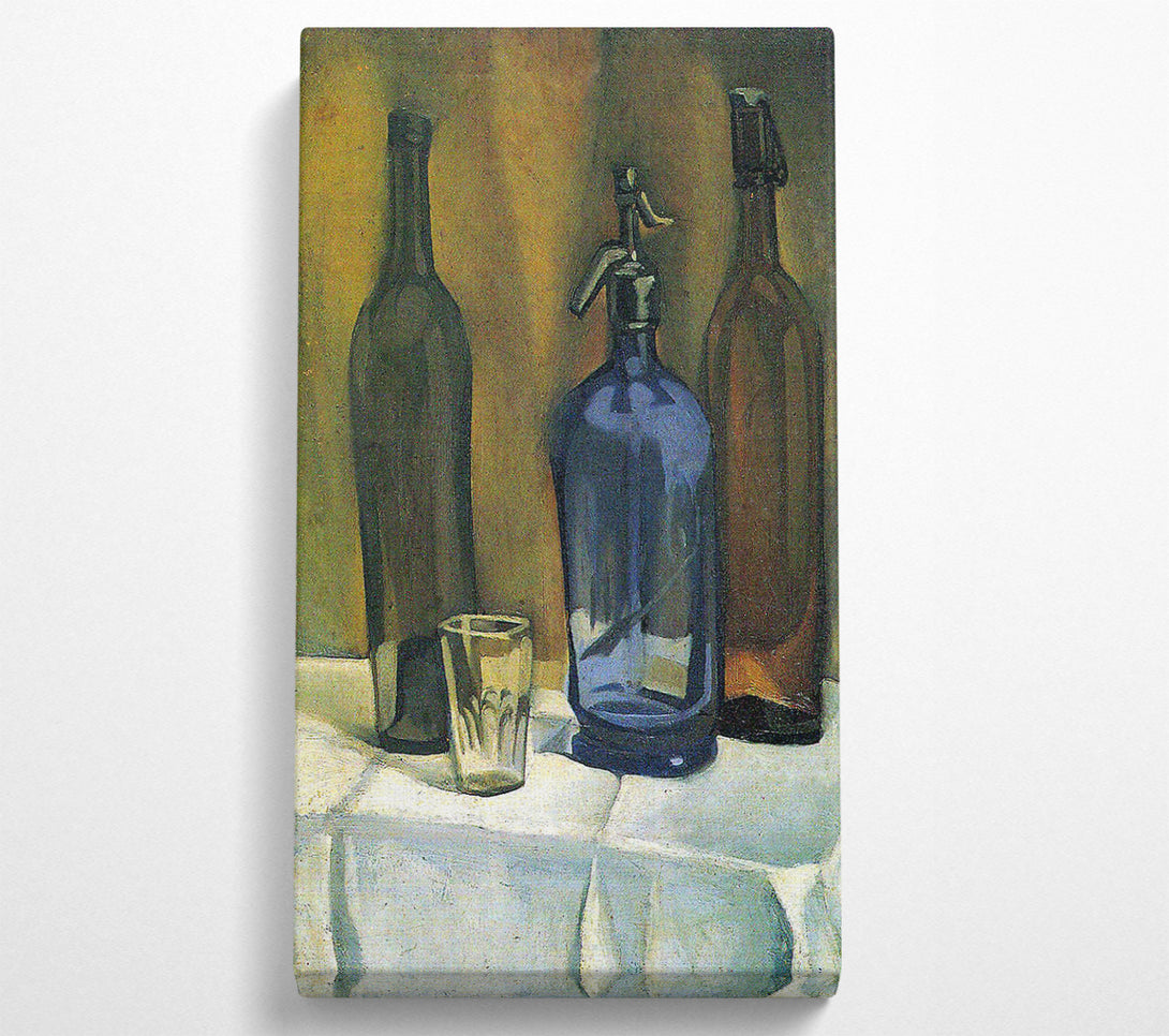  A Canvas Print of Juan Gris Siphon And Bottles Canvas Print