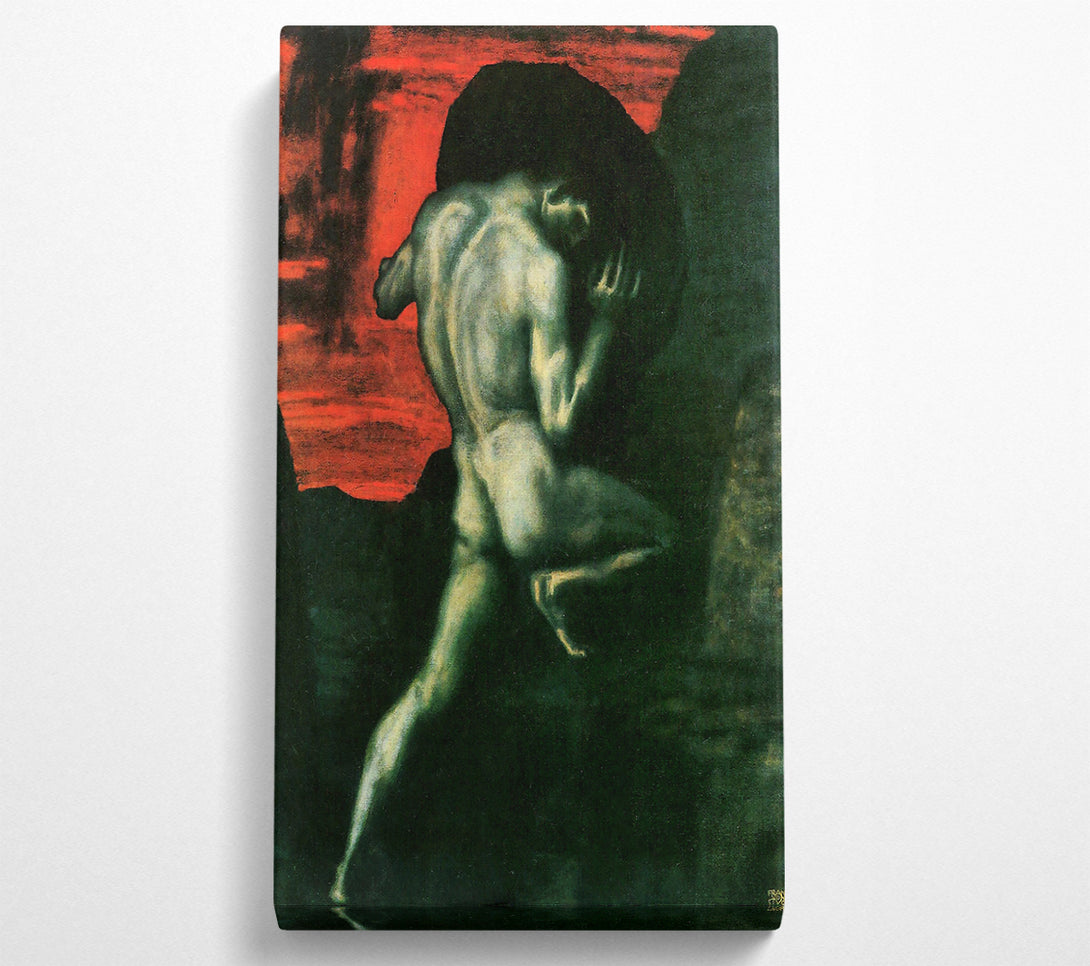  A Canvas Print of Franz Von Stuck Sisyphus Canvas Art