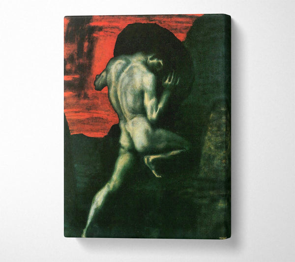  A Canvas Print of Franz Von Stuck Sisyphus Canvas Art