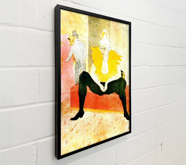 Toulouse Lautrec Sitting Clown