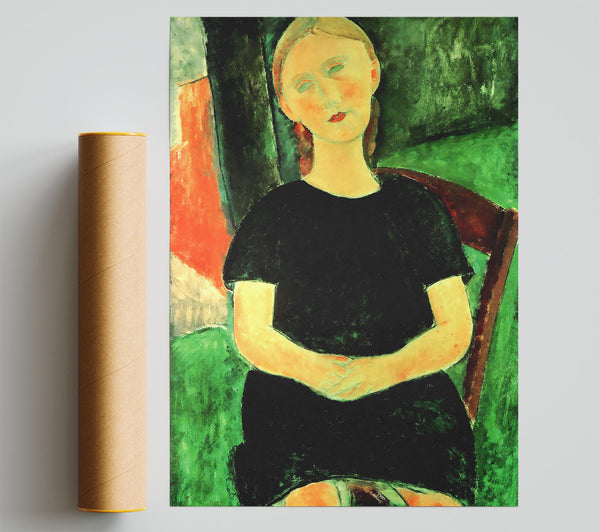 Modigliani Sitting Girl Giclee Print