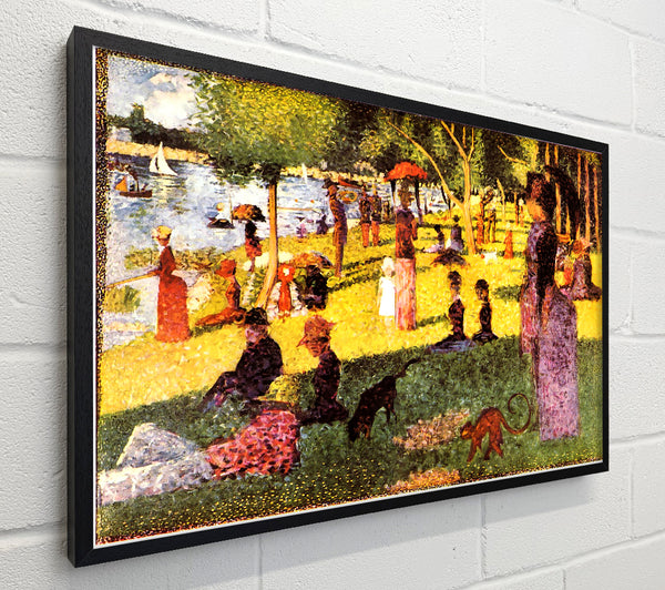 Seurat Sketch Of People