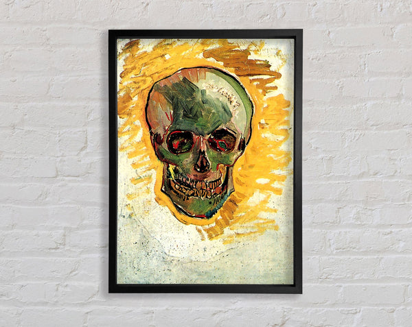 Van Gogh Skull Framed Print