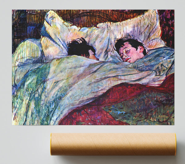 Toulouse Lautrec Sleeping Poster