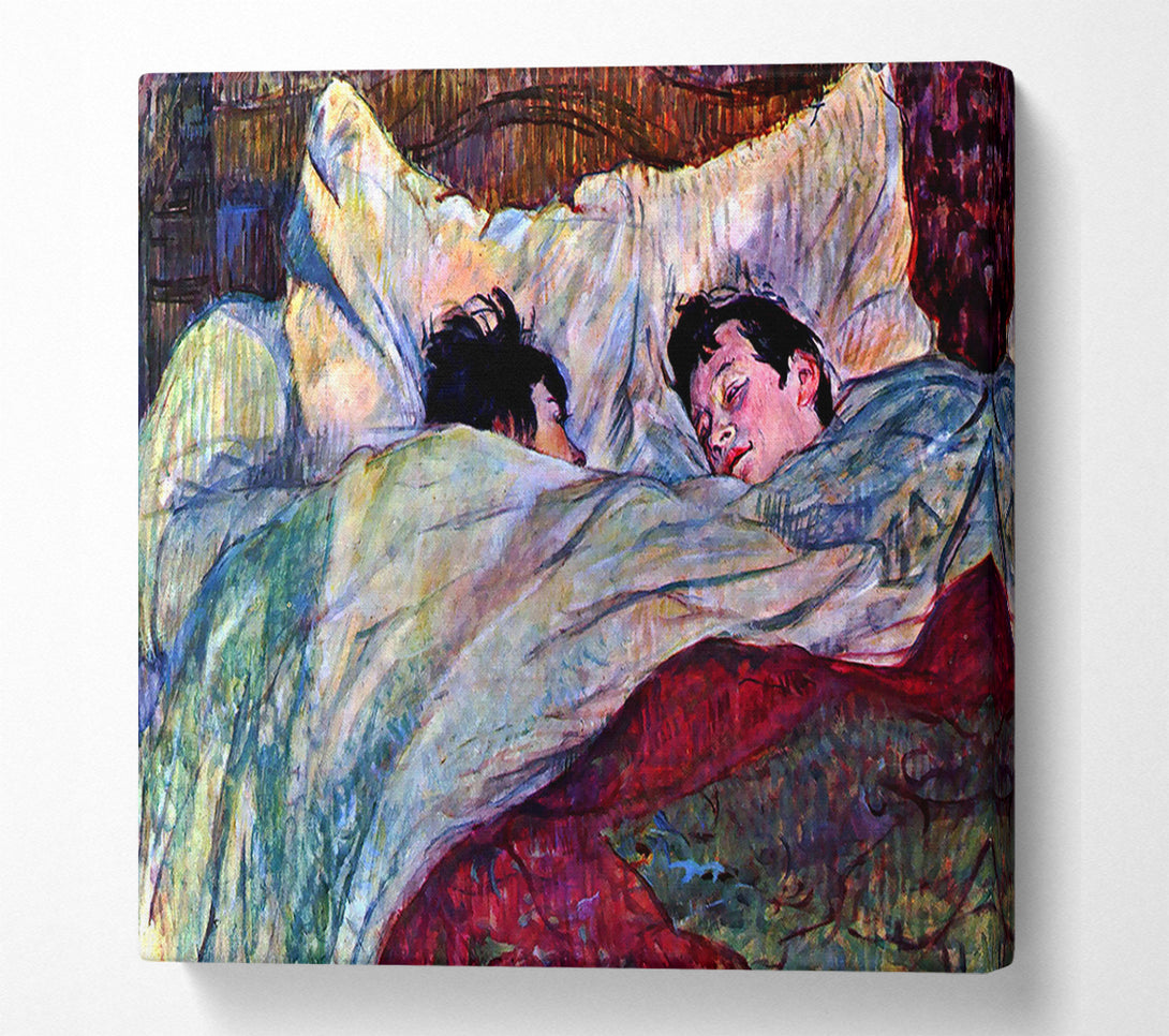  A Canvas Print of Toulouse Lautrec Sleeping Canvas Print