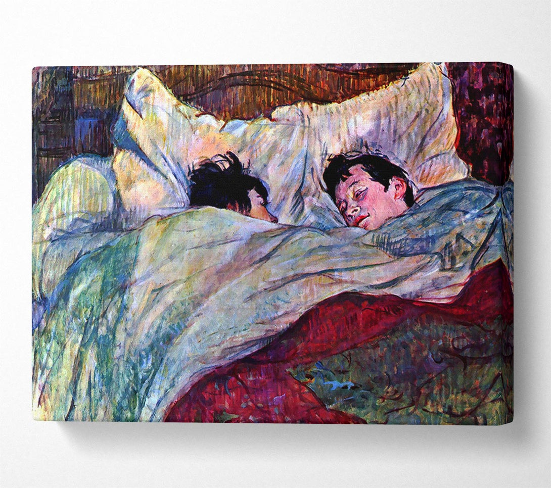  A Canvas Print of Toulouse Lautrec Sleeping Canvas Print