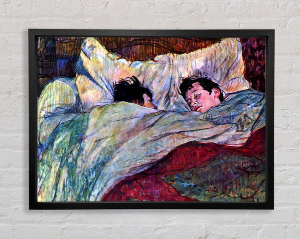 Toulouse Lautrec Sleeping Framed Print