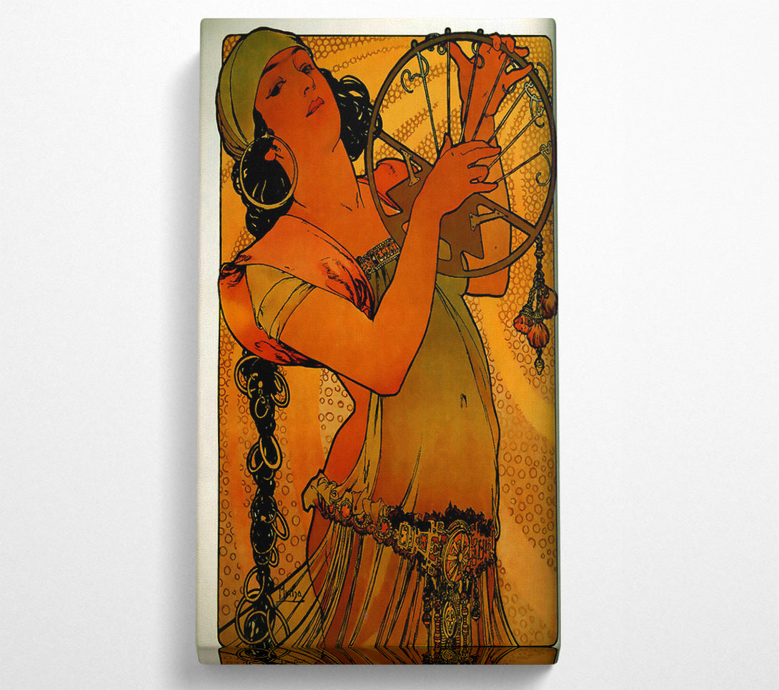  A Canvas Print of Alphonse Mucha Solome Canvas Print