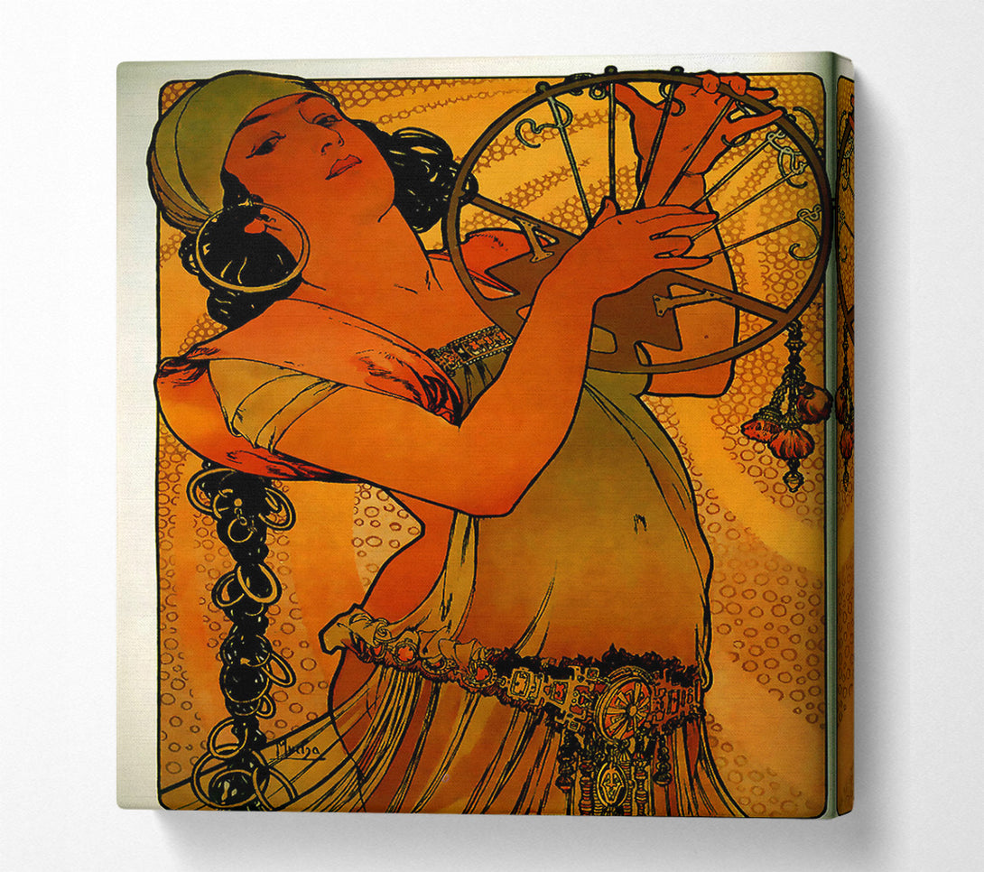  A Canvas Print of Alphonse Mucha Solome Canvas Print