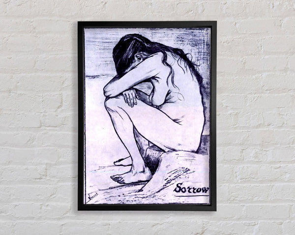 Van Gogh Sorrow Framed Print