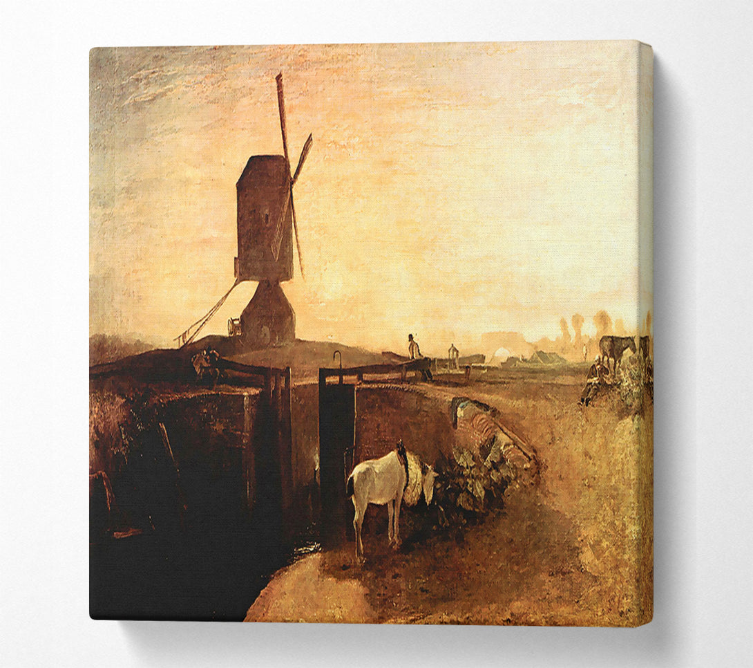  A Canvas Print of Joseph Mallord Turner Southall Mill Canvas Art