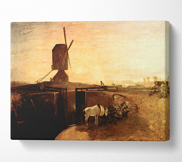  A Canvas Print of Joseph Mallord Turner Southall Mill Canvas Art