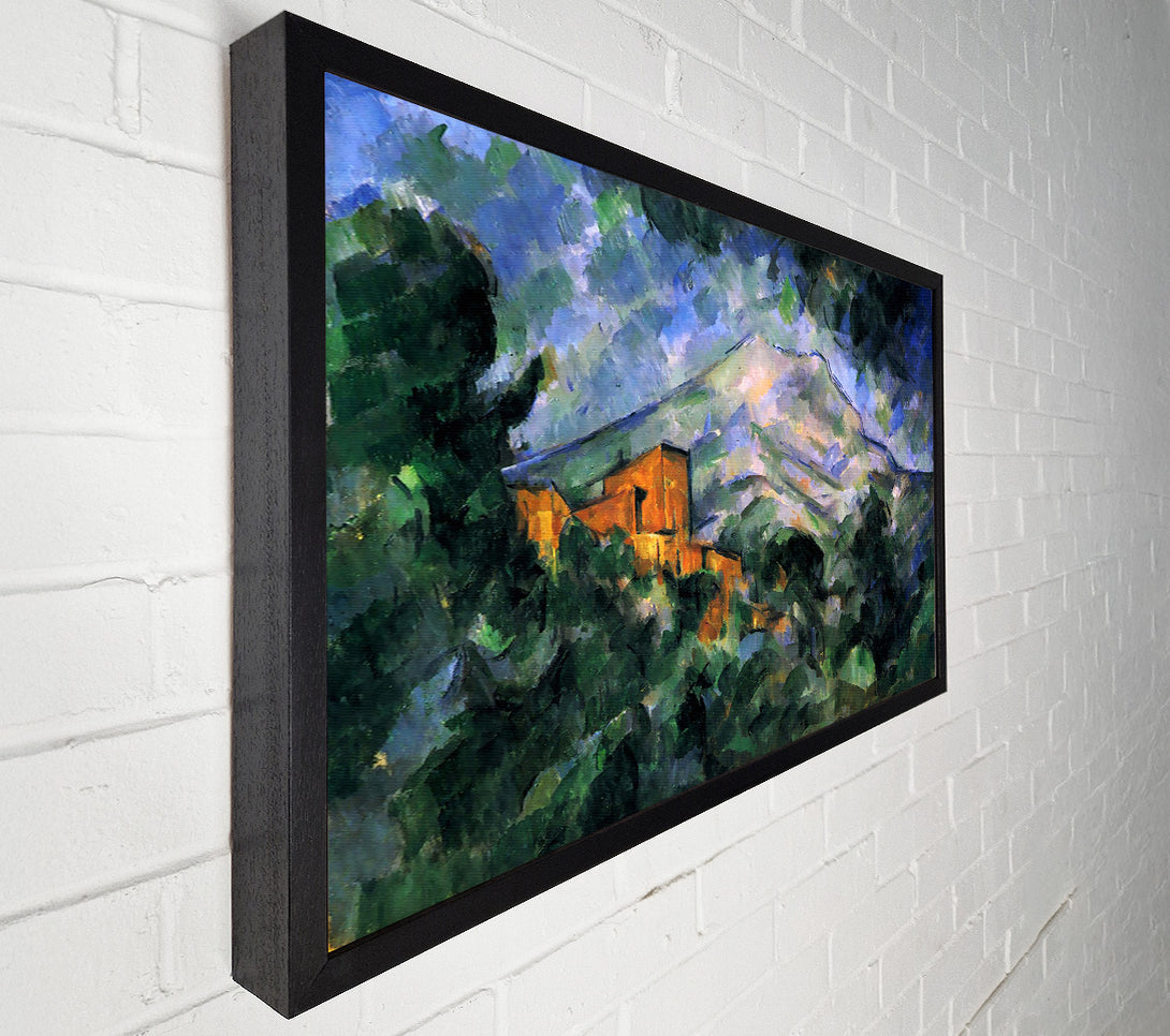  A Canvas Print of Cezanne St Victoire And Chateau Noir Canvas Art